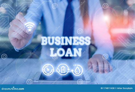 Writing Note Showing Business Loan Business Photo Showcasing Loans