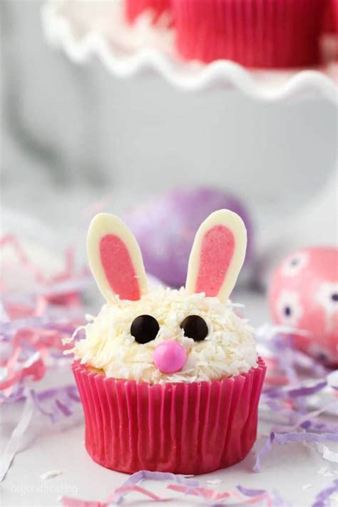 Homemade Easter Bunny Cupcakes Beyond Frosting