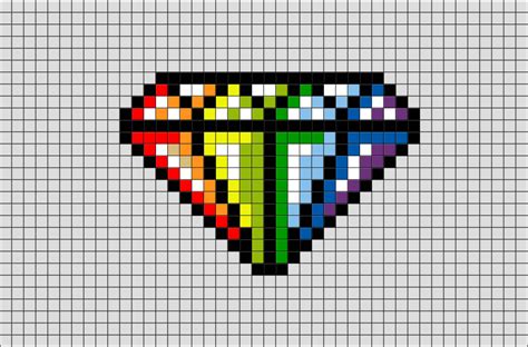 Coloriage a imprimer lapin a co. Diamant mønster | Art minecraft, Coloriage pixel, Pixel ...