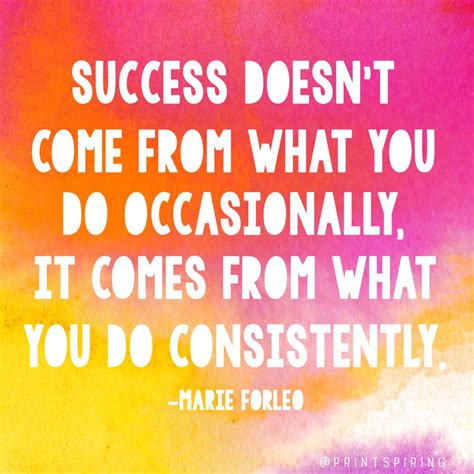 √ Quotes On Consistency In Work