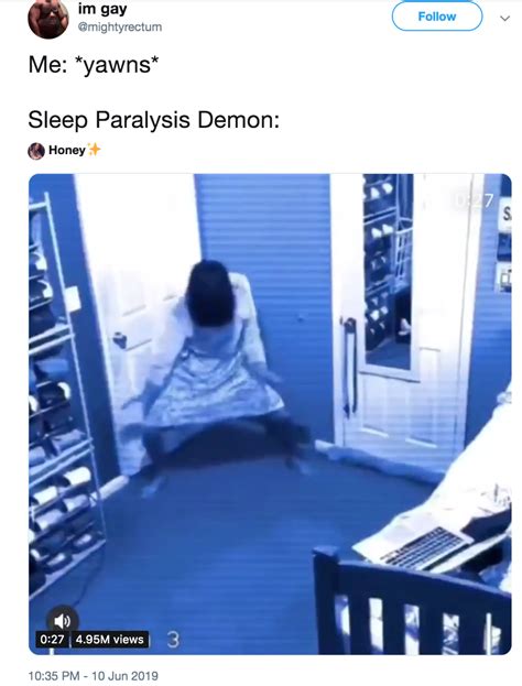 dancing ghost sleep paralysis demon know your meme