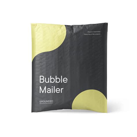 Grounded Packaging | Compostable Bubble Mailer