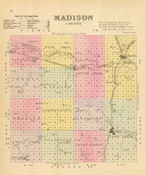 Madison County Archives Nebraska Genealogy