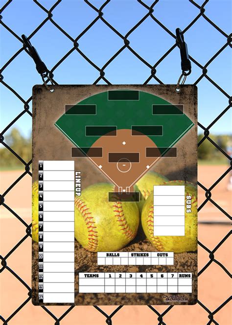 Magnetic Baseball Lineup Board Dugoutboards