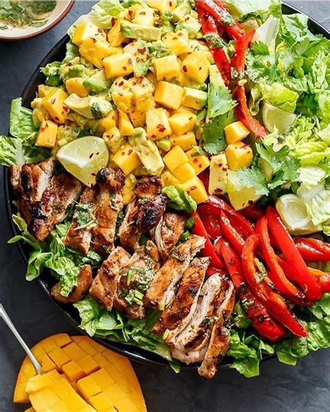 Check spelling or type a new query. This Cilantro Lime Chicken with a Mango Avocado Salsa has ...