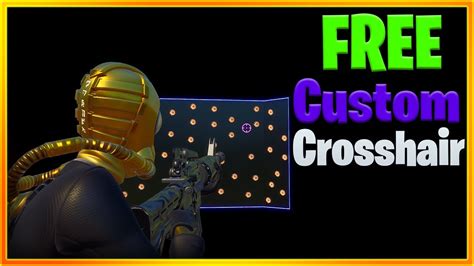 How To Get Custom Crosshairreticle On Fortnite Fortnite How To Get