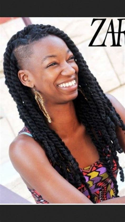 40 Lovely Yarn Twists For African American Women New Natural Hairstyles