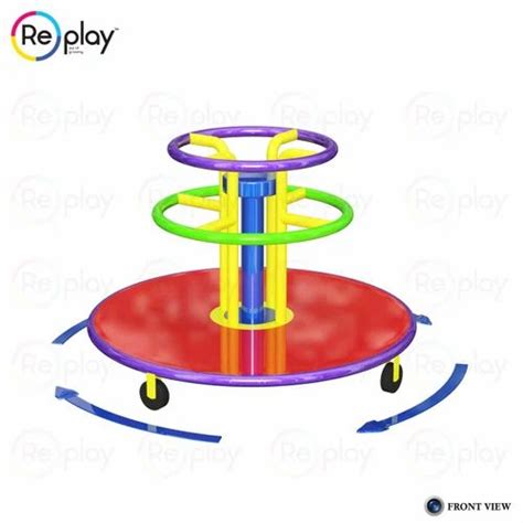 Mild Steel Red Standing Merry Go Round Model Namenumber Ip 02 Mgr At