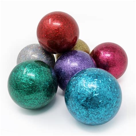 Play 90mm Glitter Stage Ball Stage Juggling Balls Cascade Juggling