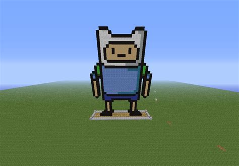 Finn The Human [adventure Time] Minecraft Project