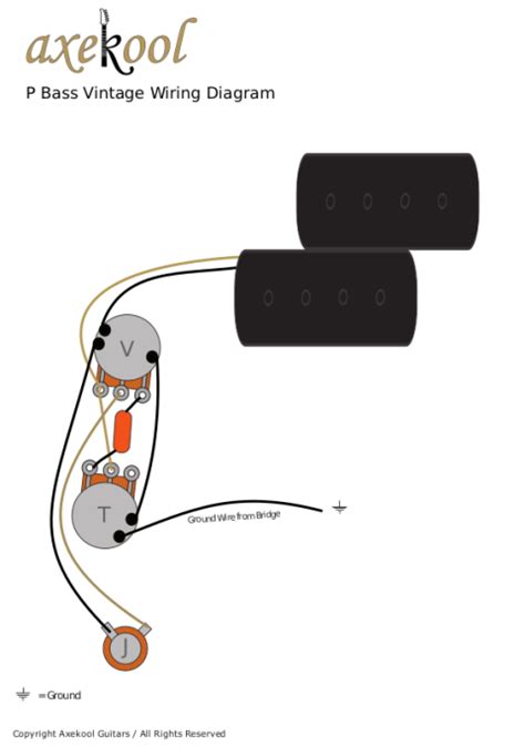 Fender Precision Bass Wiring Diagram And Fitting Instructions P Bass