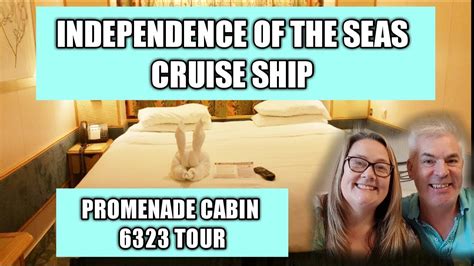 The 9 best cruise ship inside cabins. Promenade Cabin 6323, Independence of the Seas - YouTube