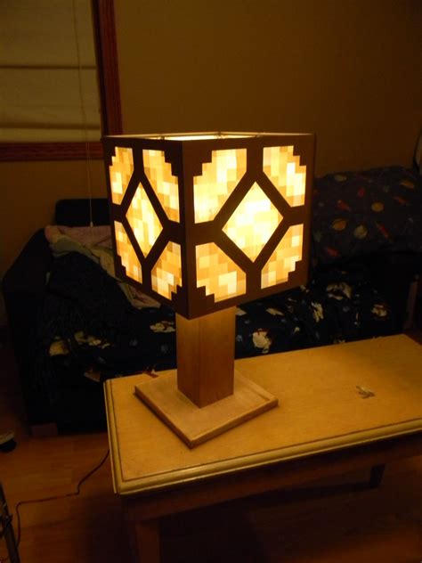 All you need is pressure sensitive styrene, wire rings, tacky glue & your fave fabric to make a diy lamp shade you love! How to make redstone lamps - 10 simple steps | Warisan ...