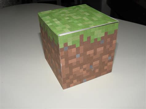 Grass Block In Real Life Minecraft Project