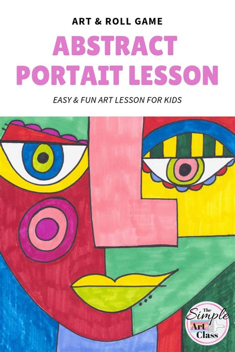 This Abstract Portrait Lesson Is Perfect For Any Teacher