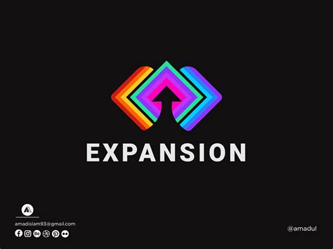 Expansion Logo By Amadul Logo Designer On Dribbble