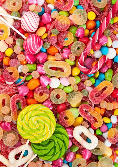 Colorful Lollipops And Candies Candy Pictures Candy Photography