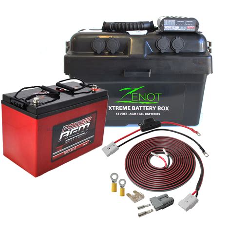 Zenot 135 Amp Dual Battery System And Redarc Dc Dc Charger All 12 Volt