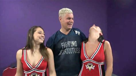 Two Cheerleaders Party Sex With Lucky Guy