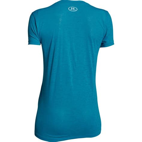 Under Armour Womens Ua Tech Slub V Neck T Shirt Ebay