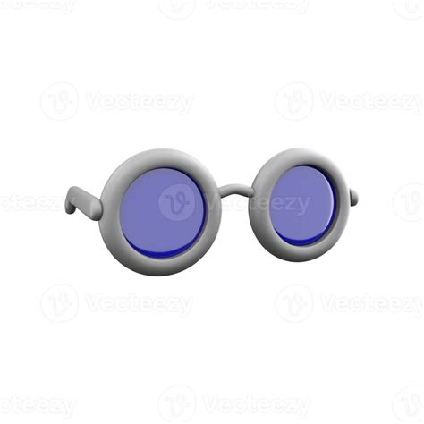 Black Nerd Eyeglasses Design Element Glasses Isolated On White