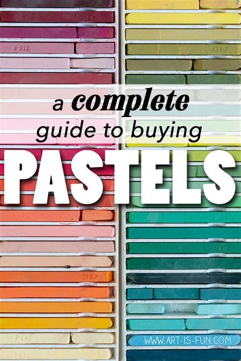 Pastels Everything You Need To Know Before Buying Soft Hard Oil Or