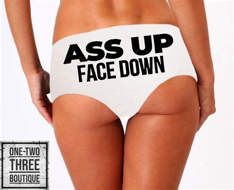 Ass Up Face Down Panties Etsy 日本