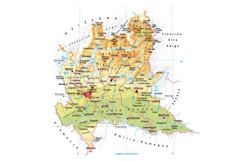 Una cartina politica dell'italia e una cartina muta dell'italia. Produzione di cartine geografiche di qualsiasi tipologia ...