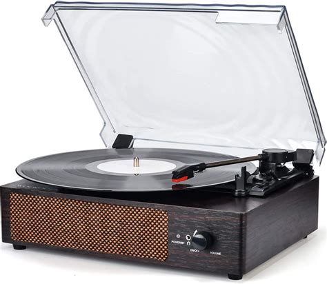 Record Player Turntable Wireless Portable Lp Phonograph