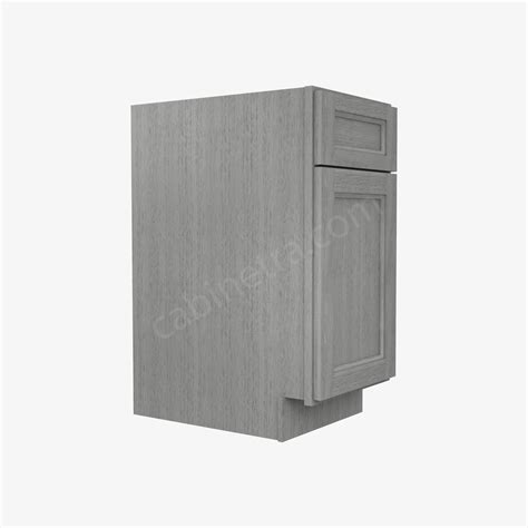 Tg B15 Single Door Base Cabinet Forevermark Midtown Grey