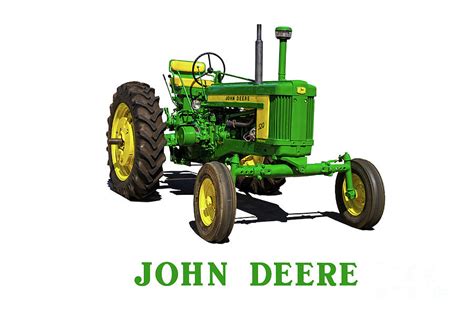 Vintage John Deere Tractor Photograph By Nick Gray Pixels Merch