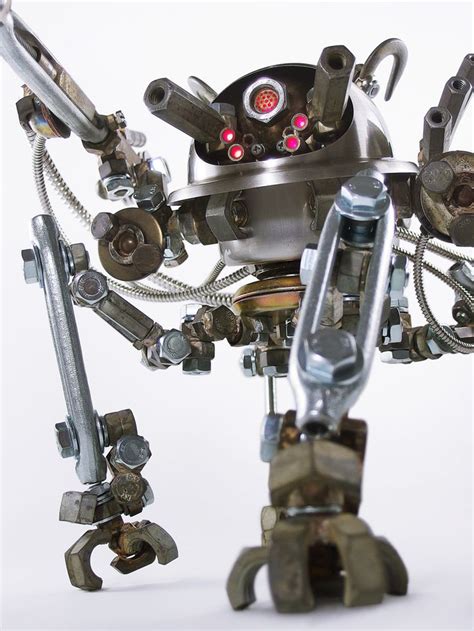 Tin Can Robots Metal Robot Space Suits Hayama Diy Robot Gas Masks