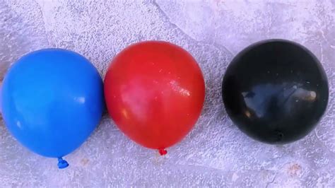 Popping Baloon Asmr Fun Water Balloons Pop Colorful Youtube