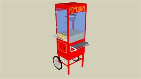 Old Fashioned Popcorn Maker 3d Warehouse