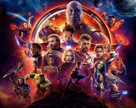 Download 1280x1024 Wallpaper Avengers Infinity War Movie Poster 2018