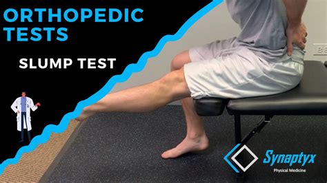 Slump Test For Low Back Pain Disc Herniation Youtube