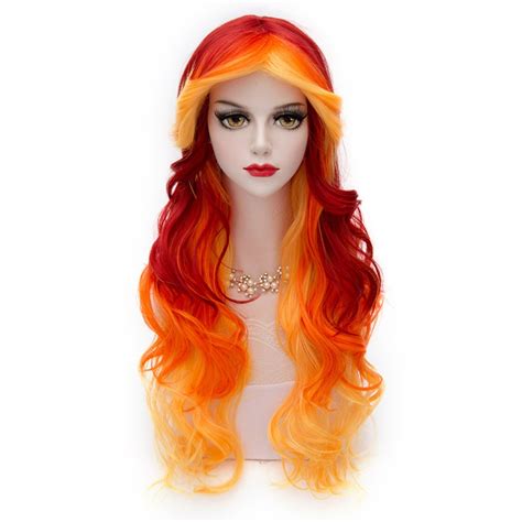Orange Ombre Wig Ubicaciondepersonascdmxgobmx