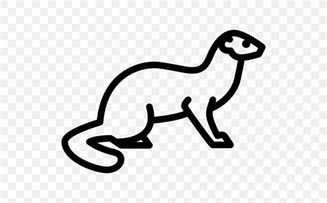 Stoat Long Tailed Weasel Clip Art Png 512x512px Stoat Area Artwork