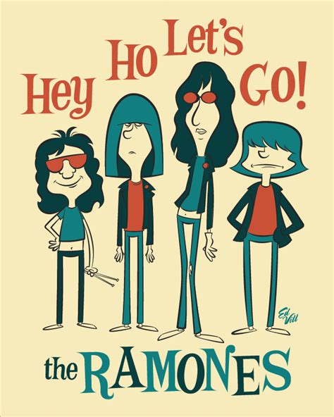 Hey Ho Lets Go The Ramones Domestika