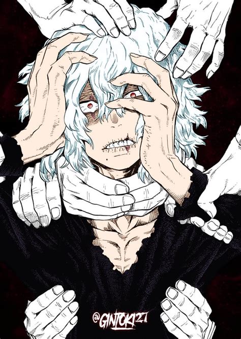 I Colored Tomura Shigaraki Bokunoheroacademia