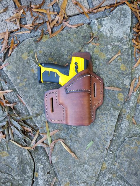 Custom Leather Holster Byrna Hd Max Non Lethal Personal Security