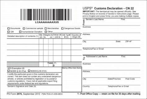 Fillable Usps Custom Forms Pdf Printable Forms Free Online