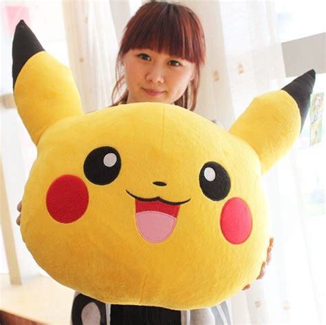 Soft Pikachu Pokemon Plush Cushion And Pillow For Birthday T Pokemon