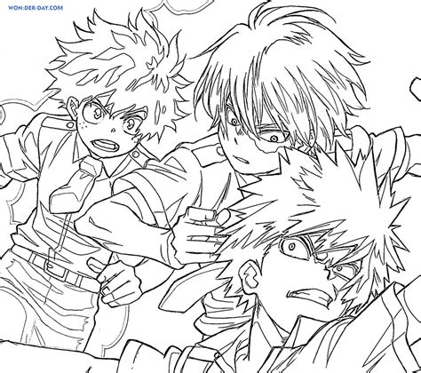 47 Best Ideas For Coloring Deku Coloring Page Printable For Kids For Free