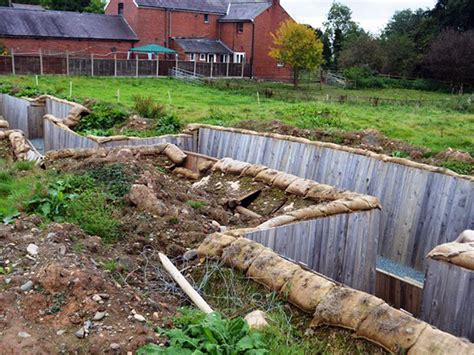Arsonists Wreck Oswestrys Replica First World War Trenches