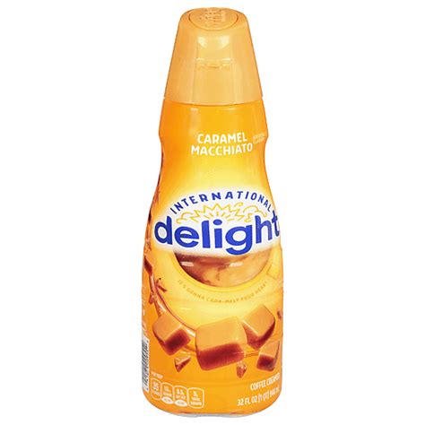 International Delight Caramel Macchiato Coffee Creamer 32 Fl Oz