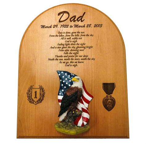 Personalized Memorial Wood Plaques Creative Laser Solutions