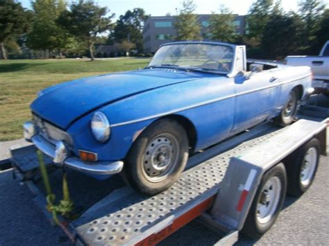 1968 Mg Mgb Roadster Project Classic Mg Mgb 1968 For Sale