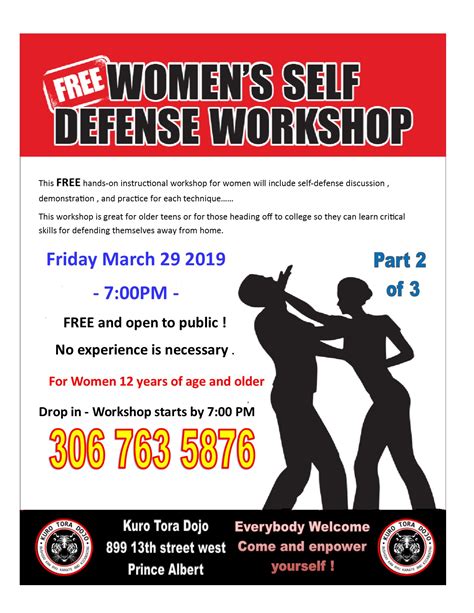 Free Women’s Self Defense Class Panow