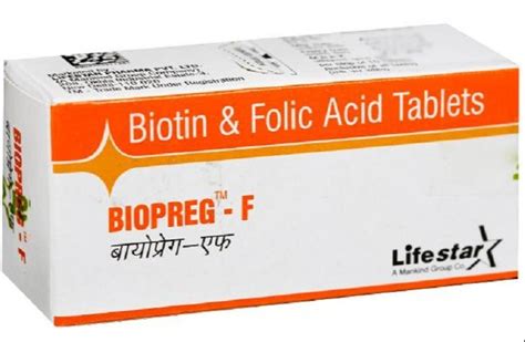 Biopreb F Biotin And Folic Acid Tablets At Rs 24stripe In Surat Id